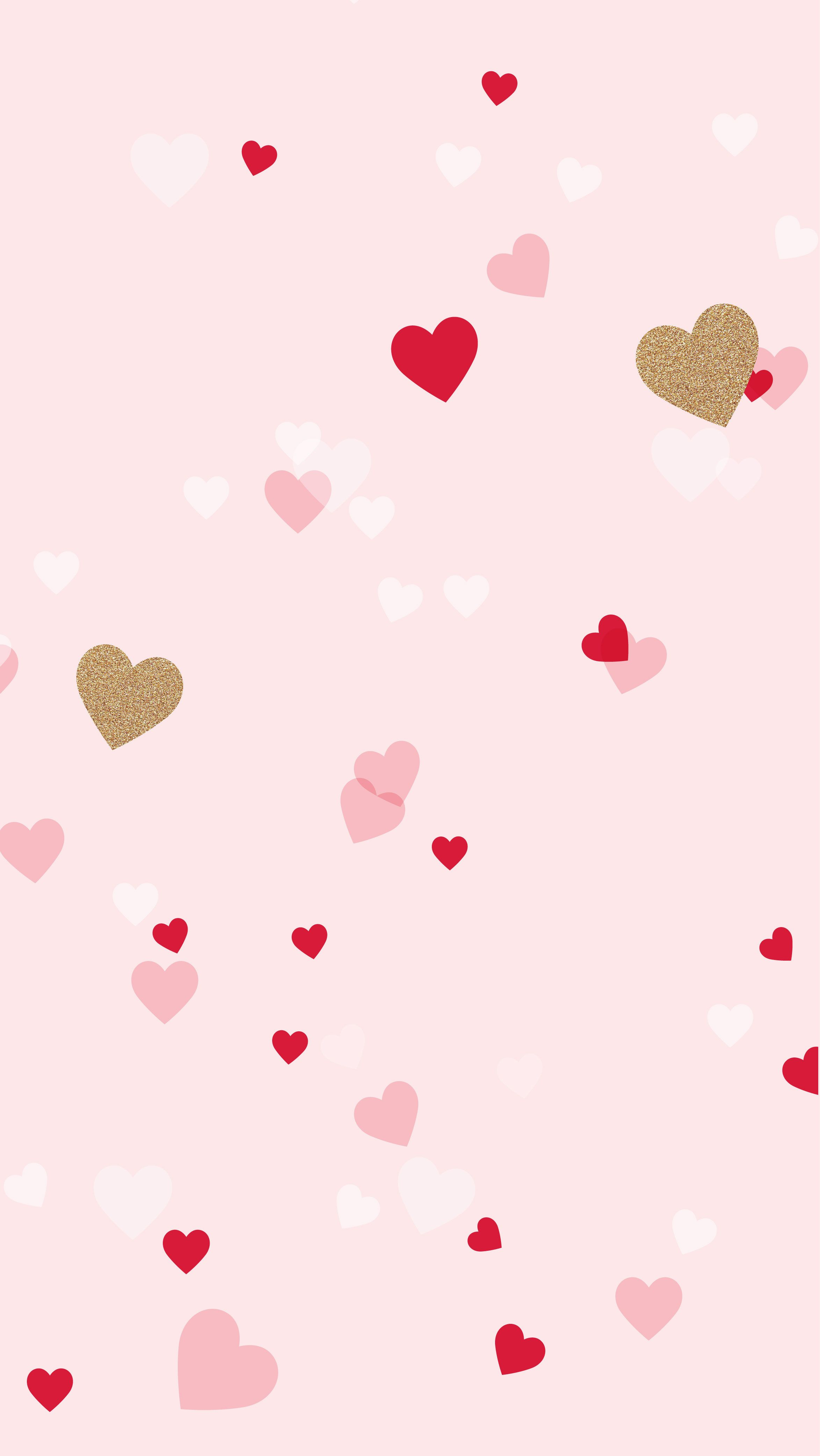 Hearts pattern